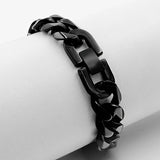 13mm Stainless Steel Chain Bracelet Men Jewelry