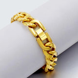 13mm Stainless Steel Chain Bracelet Men Jewelry