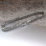7mm Stainless Steel Chain Bracelet for Men and Women - Christmas Gift
