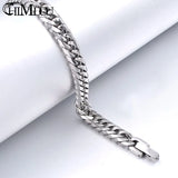 7mm Stainless Steel Chain Bracelet for Men and Women - Christmas Gift