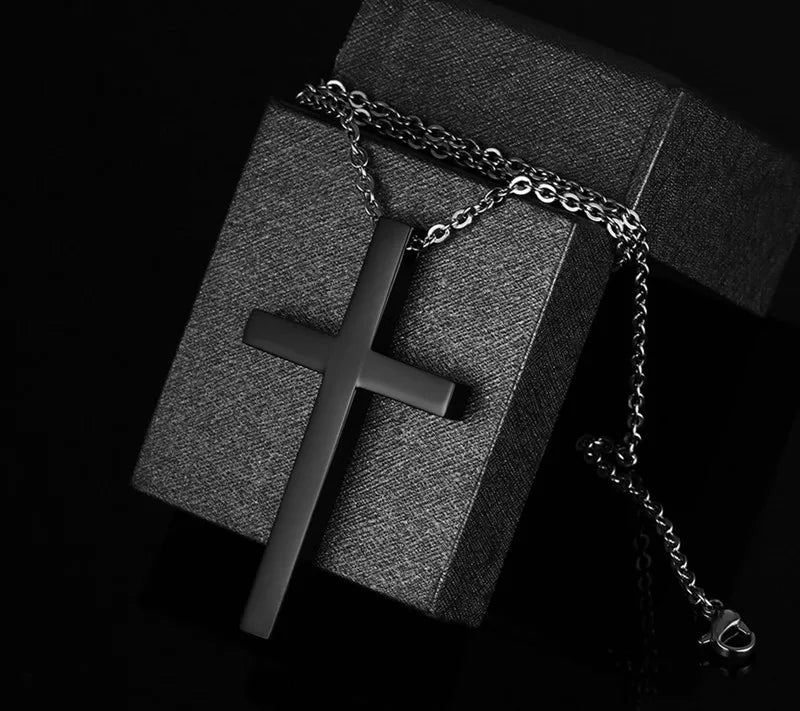 CHN65 Cross s925 Silver Pendant Necklace