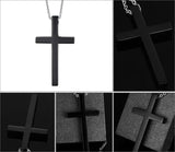 CHN65 Cross s925 Silver Pendant Necklace