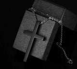 CHN65 Cross s925 Silver Pendant Necklace
