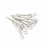 200Pcs Stainless Steel Headpin DIY Jewelry Accessories Eye Head Pins