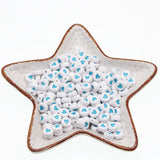 500Pcs Acrylic Heart Beads for DIY Craft & Jewelry Making