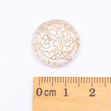 50Pcs Ethnic Acrylic Antique Style Spacer Beads Jewelry Making DIY