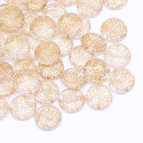 50Pcs Ethnic Acrylic Antique Style Spacer Beads Jewelry Making DIY
