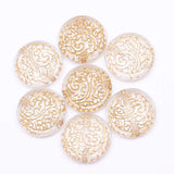 50Pcs Ethnic Acrylic Antique Style Spacer Beads Jewelry Making DIY