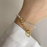 S925 Sterling Silver Love Personality Bracelet