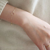 925 Silver Geometric Flower Bracelet Party Jewelry