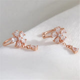 CHOZON 925 Sterling Silver Crystal Ear Clip