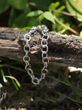 925 Silver Heavy Industry Person Chain Bracelet