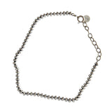 925 Silver Initial Chain Bracelet for Women