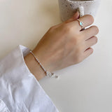 S925 Sterling Silver Balls Bracelet for Women