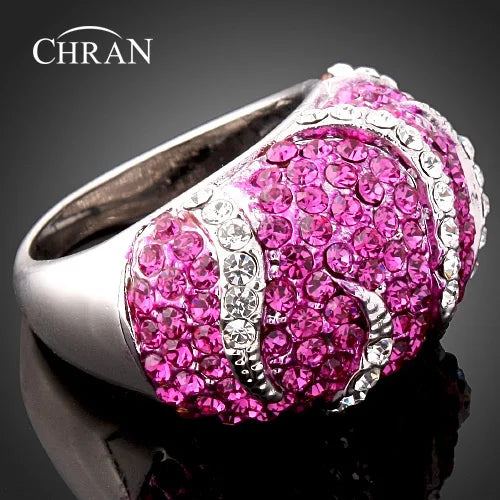 Crystal Austrian Crystal Wedding Jewelry Ring for Women
