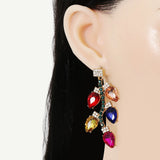 Xmas Theme Dangling Earrings Women Girl Xmas Holiday Accessories