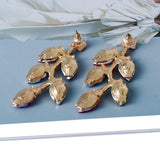 Xmas Theme Dangling Earrings Women Girl Xmas Holiday Accessories