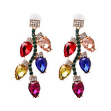 Xmas Theme Dangling Earrings Women Girl Xmas Holiday Accessories