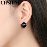 925 Silver Ball Earrings Wedding Party Jewelry