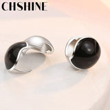 925 Silver Ball Earrings Wedding Party Jewelry