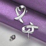 925 Silver Heart Chain Jewelry Set for Women Party Gift