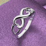 925 Silver Love Heart Pendant Necklace Ring Earrings for Party Jewelry Sets
