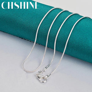 925 Silver Heart Zircon Pendant Necklace for Lady