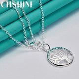 925 Silver Tree of Life Pendant Necklace for Women