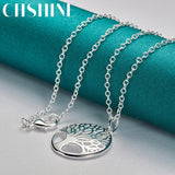 925 Silver Tree of Life Pendant Necklace for Women