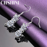 925 Silver Zircon Earrings For Women