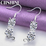 925 Silver Zircon Earrings For Women