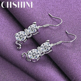 925 Silver Zircon Earrings For Women