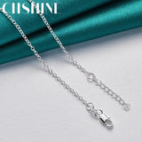 925 Silver Stethoscope Heartbeat Necklace for Women