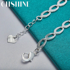 925 Silver Tree of Life Chain Bracelet Wedding Jewelry