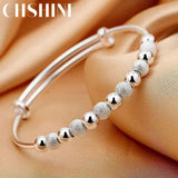 925 Sterling Silver Charms Bracelet for Women Party Wedding Jewelry