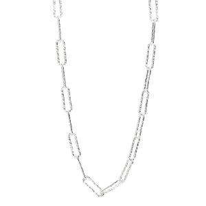 Minimalist Silver Chain Necklace for Women