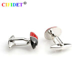 CIFIDET Animal Cufflink Beetle Shirt Cuff Link with Velvet Bag