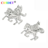 CIFIDET Horse Cufflink Wings Shirt Cuff Link for Men