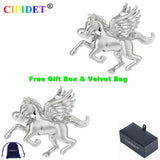 CIFIDET Horse Cufflink Wings Shirt Cuff Link for Men