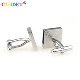 CIFIDET Cufflink Bamboo Shirt Cuff Link Gift Set