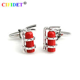 CIFIDET Cufflink Extinguisher Shirt Cuff Link