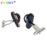 CIFIDET Flag Cufflink Slippers Shirt Cuff Link with Gift Box