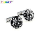 CIFIDET Enamel Cufflink Dots Epoxy Shirt Cuff Link
