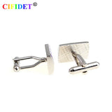 CIFIDET Enamel Cufflink Purple Epoxy Cuff Link