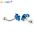 CIFIDET Wedding Cufflink Stylish Rose Shirt Cuff Link