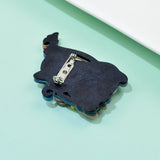 CINDY XIANG Acrylic Cat Mom & Kids Brooches, Colorful Animal Pins