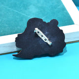 CINDY XIANG Girl Brooch Big Bow Jewelry
