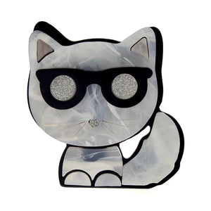CINDY XIANG Acrylic Cat Brooches For Women