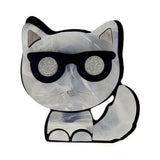 CINDY XIANG Acrylic Cat Brooches For Women