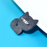 CINDY XIANG Acrylic Cat Brooches For Women